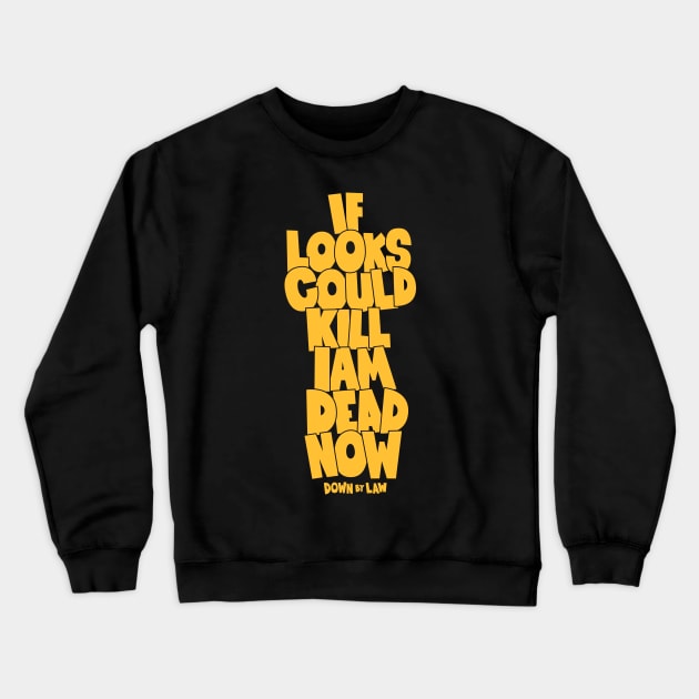 Down by Law Tribute - Roberto Benigni Quote - Jim Jarmusch Cult Movie Crewneck Sweatshirt by Boogosh